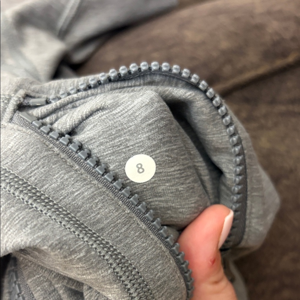Lululemon Define Jacket (Rulu) - Heathered Slate - Sz 8 - Picture 9 of 9